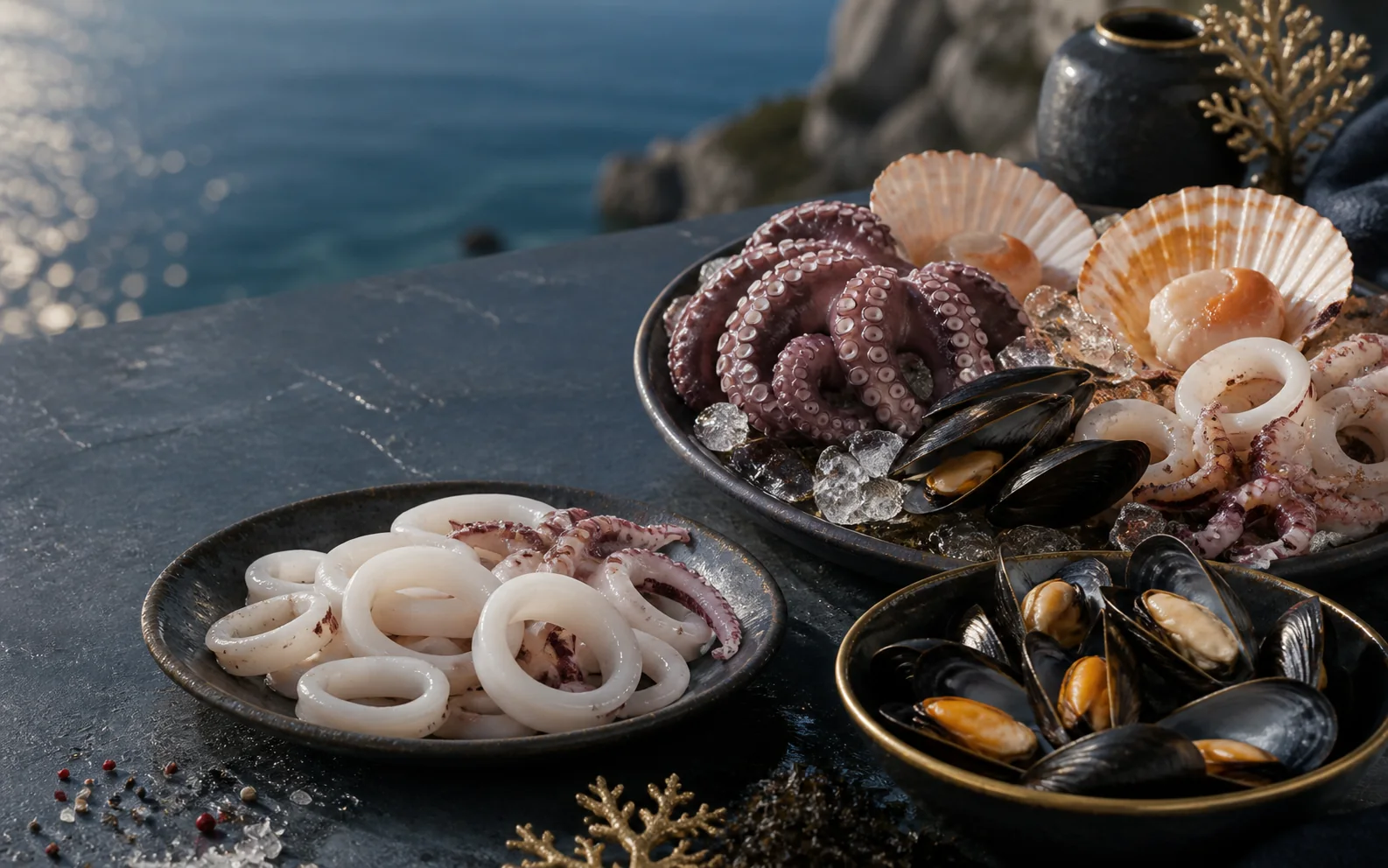 Frutos do mar — linha Casa do Pescado